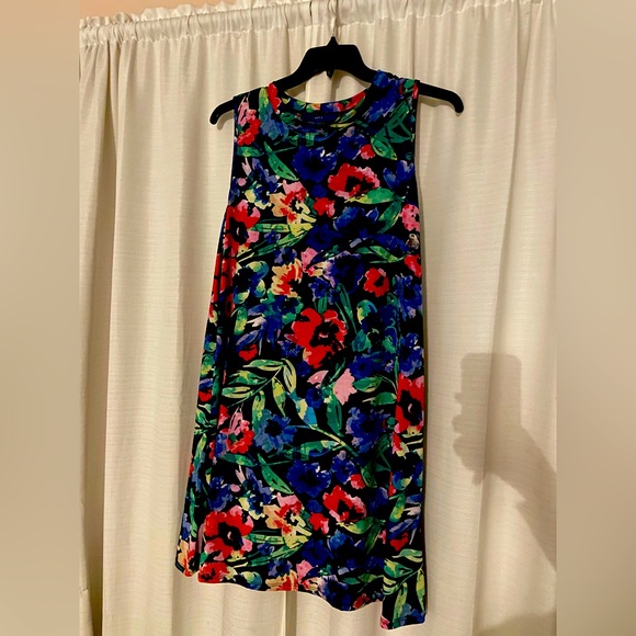 Tunic dress, colorful, floral - Picture 3 of 3